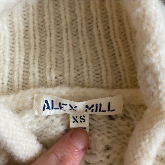 Alex Mill Camil Fisherman Sweater Wool/Alpaca - Picture 3 of 4